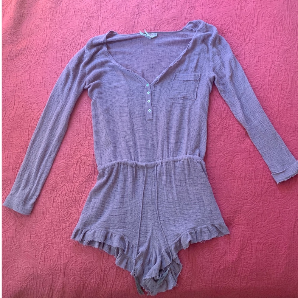 Mauve Free People Romper